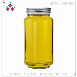 ขวดน้ําผึ้งแก้วขนาดเล็ก