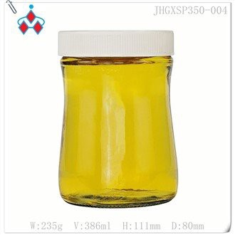 ขวดน้ำผึ้งแก้วที่ไม่ซ้ำใคร