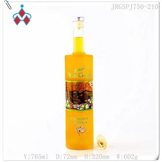 วอดก้าขวดแก้วขนาดเล็ก