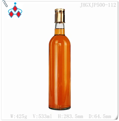 ขวดแก้วเปล่า 500 มล. สำหรับใส่เหล้า