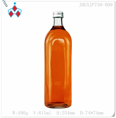 ขวดวิสกี้แก้ววินเทจ 750มล